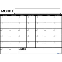 Best Jumbo Laminated Dry Or Wet Erase Wall Calendar 3 X 4 Feet Large Daily Squares To Plan Your Whole Day Perfect For Office