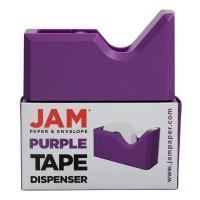 Jam Paper Colorful Desk Tape Dispensers Purple Sold Individually