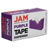 Jam Paper Colorful Desk Tape Dispensers Purple Sold Individually