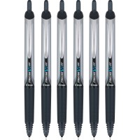 Pilot Precise V7 Rt Retractable Rolling Ball Pens Fine Point Black Ink 6 Pack