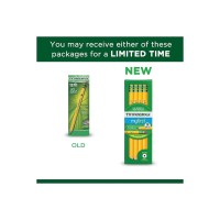 Ticonderoga 33312 My First Ticonderoga Woodcase Pencil Hb 2 Yellow 1 Dozen