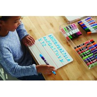 Expo Dry Erase 2In1 Markers Chisel Tip Assorted 2Count