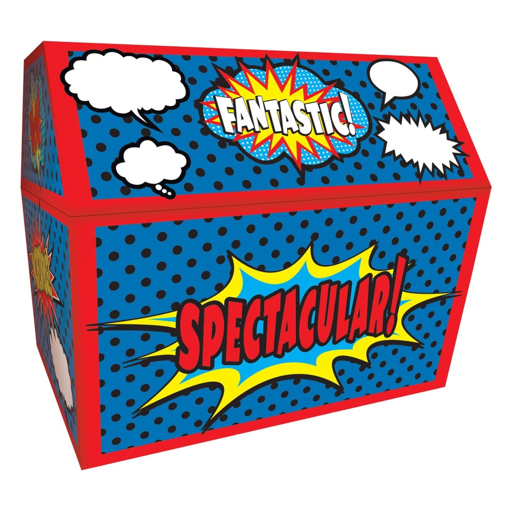 Teacher Created Resources Superhero Chest 912 X 8 X 812 Inches Tcr5160