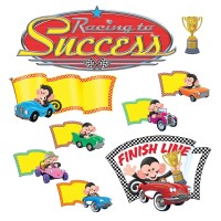 Trend Enterprises Inc T8343 Monkey Mischief Racing To Success Bulletin Board Set