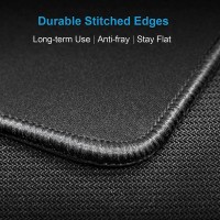 Saitech It 5 Pack 2Mm Mouse Pad With Stitched Edges Nonslip Rubber Base Premiumtextured And Waterproof Mousepads Bulk Mouse