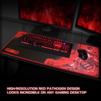 Enhance Extended Large Gaming Mouse Pad Xl Mouse Mat 315 X 1375 Antifray Stitching For Professional Esports With Low