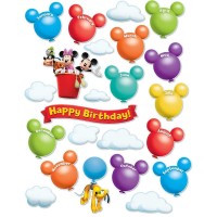 Eureka Disney Mickey Mouse Clubhouse Birthday Bulletin Board Set Classroom Decoration For Teachers 24 Pcs