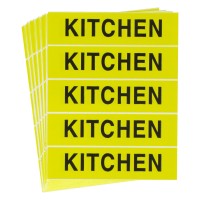 Tagaroom Color Coded Moving Box Label Kitchen