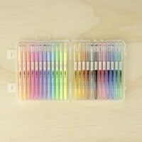 Kaisercraft Kaisercolour Gel Pens 24Pkg Pastel Glitter 12Ea