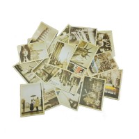 Yueton 32 Pcs 1 Set Retro Old Travel Postcards Vintage Landscape Photo Picture Poster Post Cards For Collecting