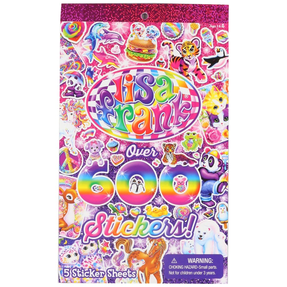 Lisa Frank Over 600 Stickers Original Version