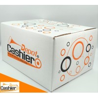 500 Cashier Depot 6 X 9 Booklet Envelope Open Side Sturdy 24Lb White Gum Flap 500 Envelopes