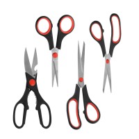 Ezthings Scissors Set For Home Crafts And Arts Or Office Cutting Projects Multipurpose Scissors