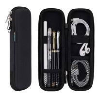 Idream365 Small Pencil Case Holder For Pencils Hard Pen Case For Executive Fountain Pens Ballpoint Pensblack