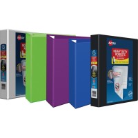 Averyreg Heavyduty View Binders Locking One Touch Ezd Rings 1 12 Binder Capacity Letter 8 12 X 11 Sheet Size 400