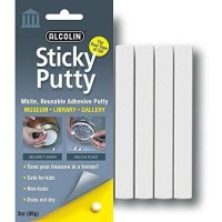 Sticky Putty Reusable Museum Gallery Quality Adhesive Putty Repositionable Wont Dry Out 2 Pack