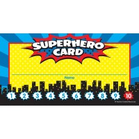 Teacher Created Resources Superhero Punch Cards Tcr5607