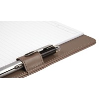 Tul Custom Notetaking System Discbound Notebook Junior Size Leather Cover Black