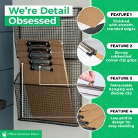 Office Solutions Direct Clipboards With Low Profile Clip Set Of 30 Wood Clipboards Bulk 30 Pack Heavy Duty Clipboard Bulk