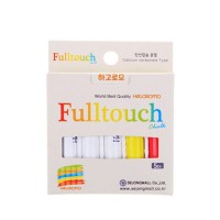 Hagoromo Fulltouch 3Color Mix Chalk Small Package 1Box 5Pcs White Red Yellow