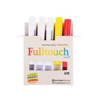 Hagoromo Fulltouch 3Color Mix Chalk Small Package 1Box 5Pcs White Red Yellow