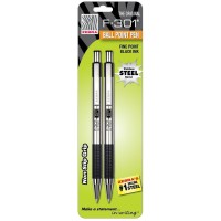 Zebra Pen Bca F301 Stainless Steel Ballpoint Pens