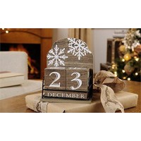 Mdf Holiday Design Advent Calendar Table Block