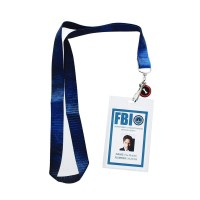 The Xfiles Fox Mulder Id Lanyard With Charm