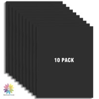 Mat Board Center Acid Free Foam Boards 11 X 14 Inch Black Foam Core 10 Sheets