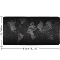 Cmhoo Xxl Gaming Mouse Mat Extended Extra Large Mouse Pad 80 40 Map