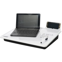 Fun Express Ezdesk Magnetic Dry Erase Lap Desk With Graph Ruling Tablet Dock And Accessories