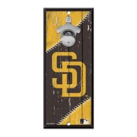 San Diego Padres Sign Wood 5X11 Bottle Opener Special Order