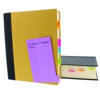 Reditag Divider Sticky Notes Tabbed Selfstick Lined Notepads Adhesive Notes For School Home And Office 120 Ruled Notes 4