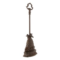 Treasure Gurus Heavy Cast Iron Pineapple Door Porter Door Stop With Carry Handle