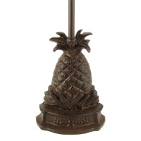 Treasure Gurus Heavy Cast Iron Pineapple Door Porter Door Stop With Carry Handle