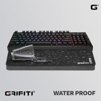 Grifiti Fat Wrist Pad 17 X 275 X 075 Inches Wrists Rest For Standard Computer Keyboards Ergonomic Hand Pads Support Full