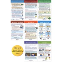 Newpath Learning Reading Comprehensions Bulletin Board Charts Set8 Laminated Doublesided Fullcolor 12 X 18 924503