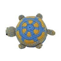 Magjo Blue Turtle Crochet Designed Animals Tape Measure