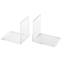 Osco Clear Acrylic Very Small Bookends Abe2