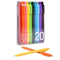 Retractable Gel Pens 20 Assorted Colors