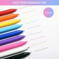 Retractable Gel Pens 20 Assorted Colors