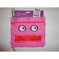 Zipit Googly 3 Ring Pencil Pen Pouch