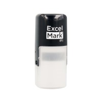 Entered Excelmark Selfinking Rubber Stamp A17 Red Ink