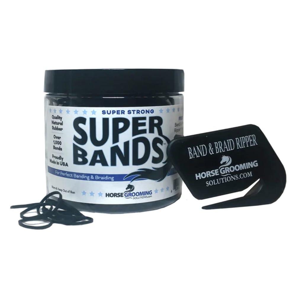 Healthy Haircare Productsuper Bands Black 14 Pound