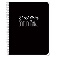 Bookfactory Ghost Grid Dot Journalbullet Notebook 120 Pages 55 X 85 Wireo Jou120Hlcwadotjournalpf