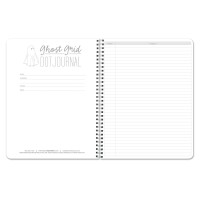 Bookfactory Ghost Grid Dot Journalbullet Notebook 120 Pages 55 X 85 Wireo Jou120Hlcwadotjournalpf