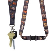 Lucky Line Lanyard With Swivel Snap Dog Design C204