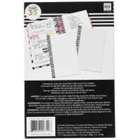 Me My Big Ideas Note Filler Paper The Happy Planner Scrapbooking Supplies 40 Sheets Of Prepunched Paper 20 Sheets Of Gr