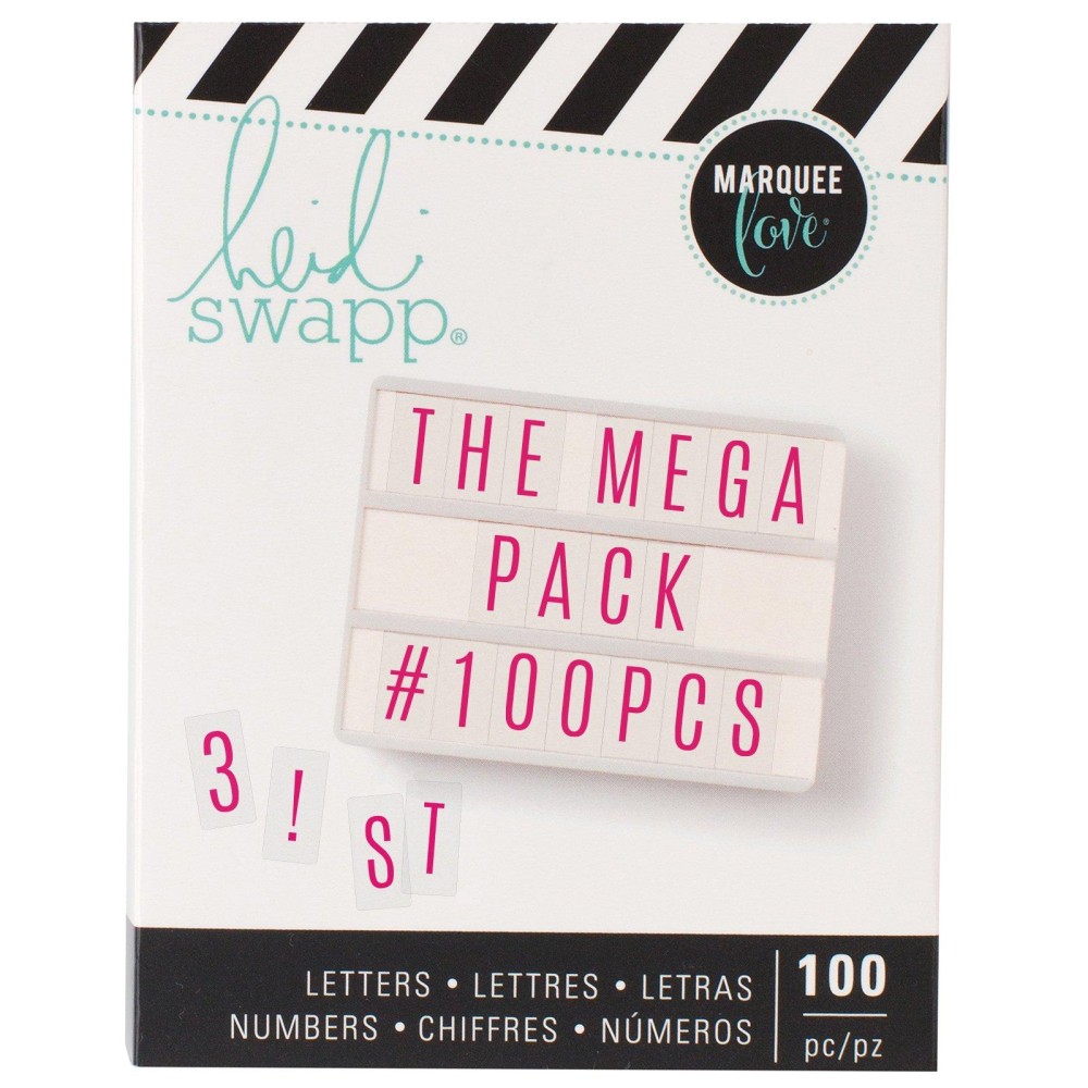 Heidi Swapp 313733 Pack Lightboxmegapink 100 Piece