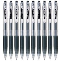 Pilot Juice 05 Retractable Gel Ink Pen Lju10Ef Extra Fine Point 05Mm Black Ink Set Of 10